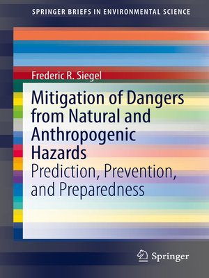 cover image of Mitigation of Dangers from Natural and Anthropogenic Hazards